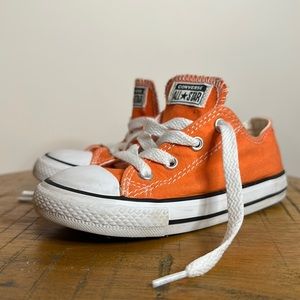 Toddler Chuck Taylor All Star Sneakers in Orange Size 9